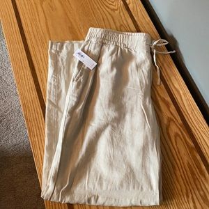 NWT linen pants